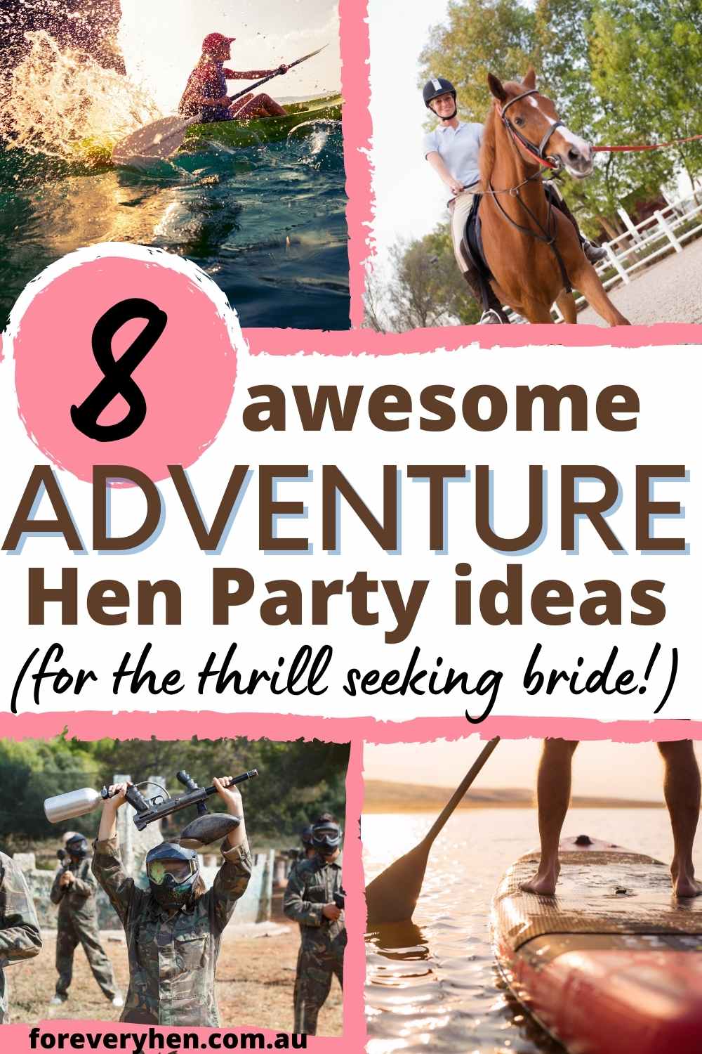 Outdoor Adventure Hens Party Ideas