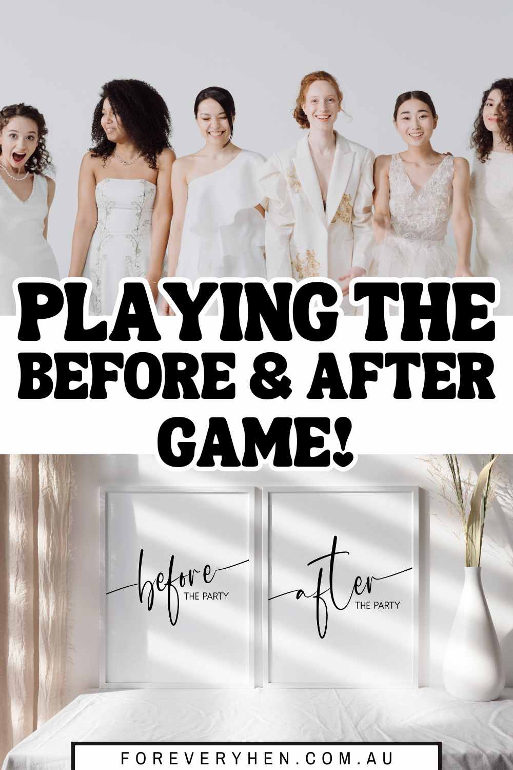 Before and After Bachelorette Party Game Pinterest