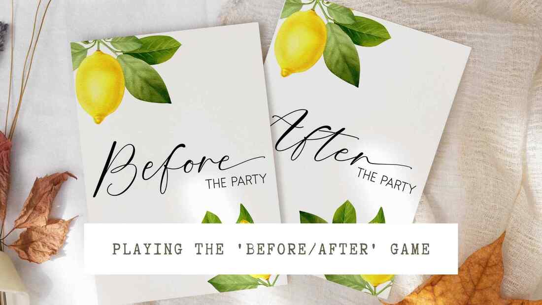 Before and After Hen Party Game Instructions