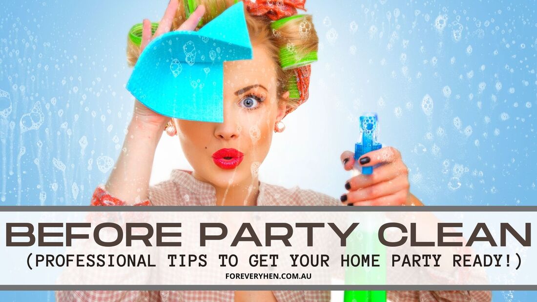 Party Cleaning Tips