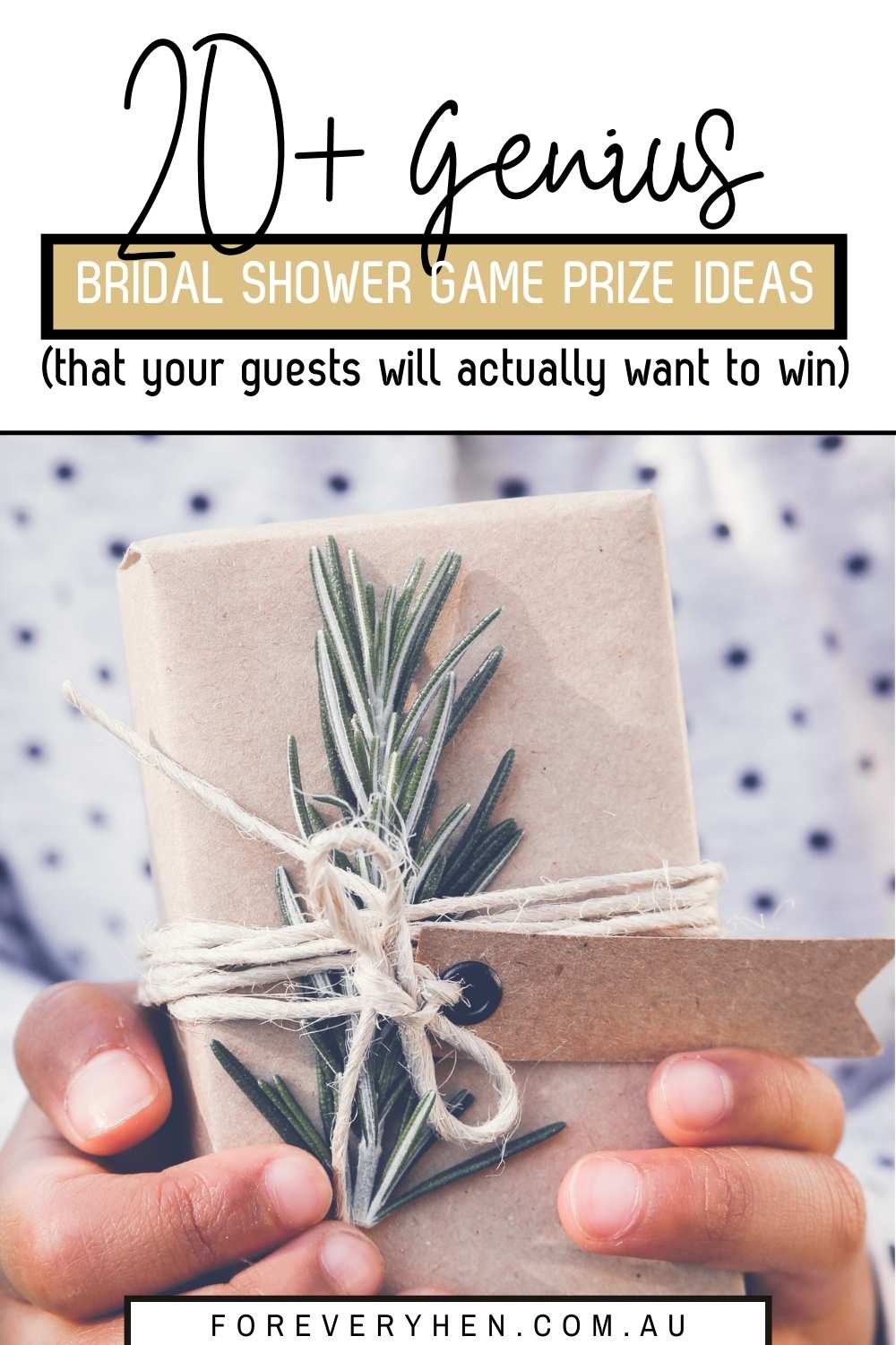 Ideas for Bridal Shower Prizes