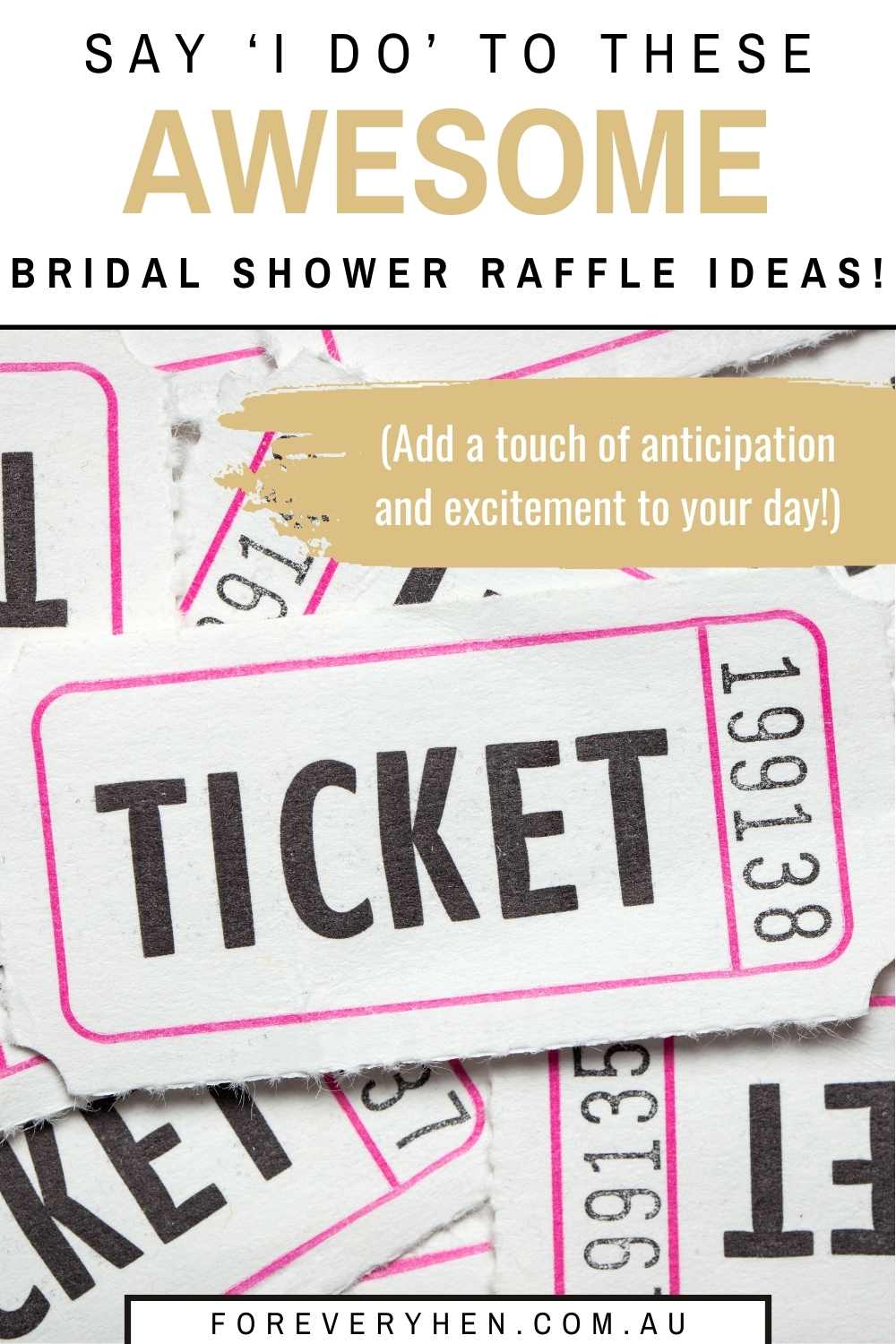 Bridal Shower Raffle Ideas Pinterest Pin
