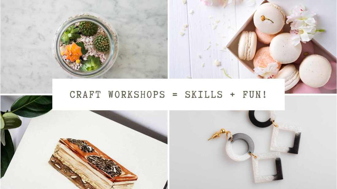 Creative workshops for your hens party, bridal shower or kitchen tea!