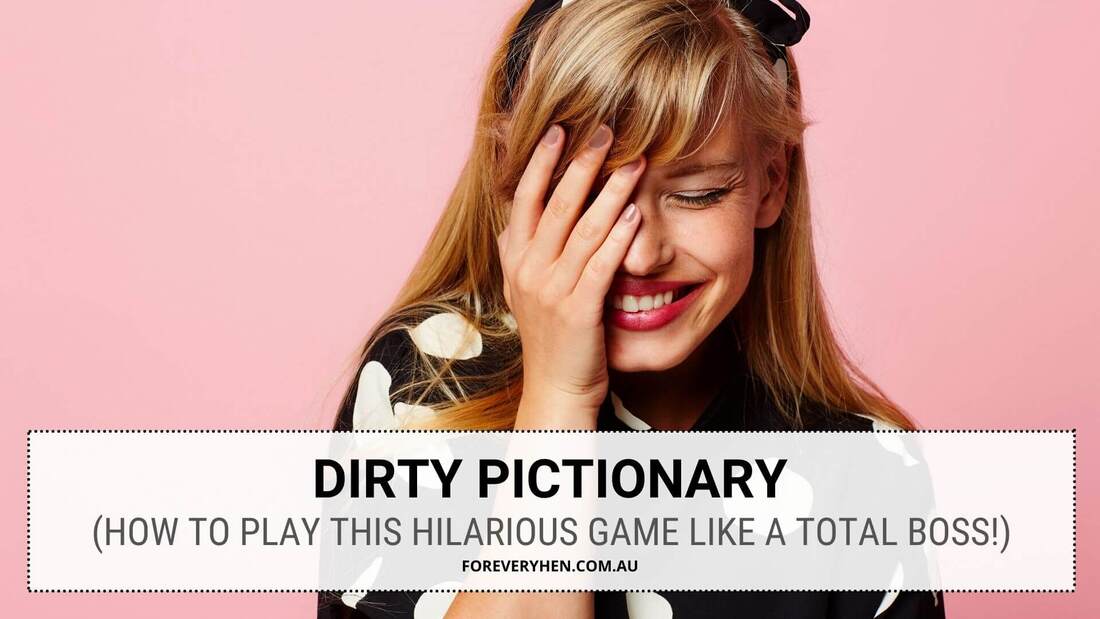 Funny Hen Party Game Dirty Pictionary 