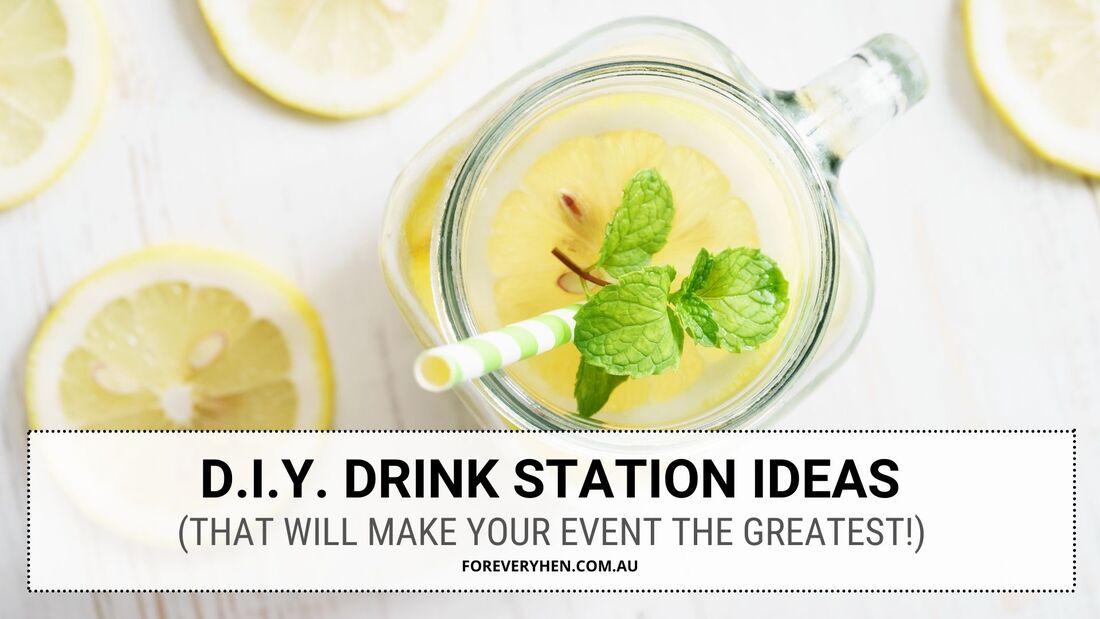 Non Alcoholic Drink Station Ideas