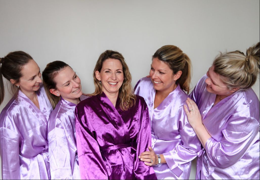 Beautiful robes create instant pamper feels!