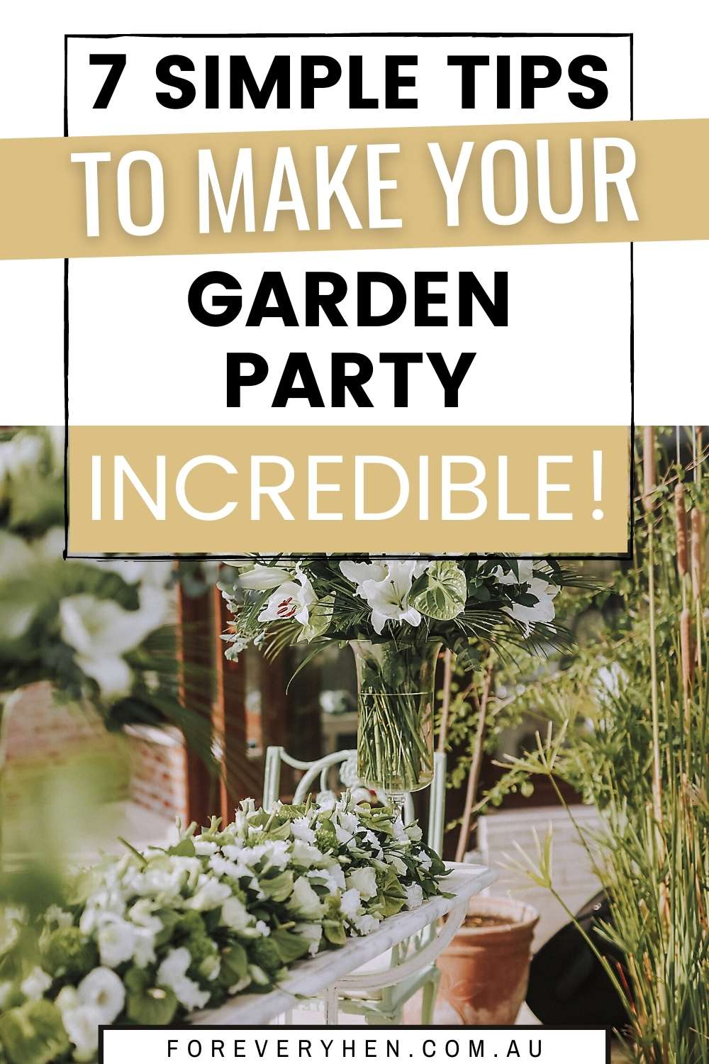 Garden Party Pinterest
