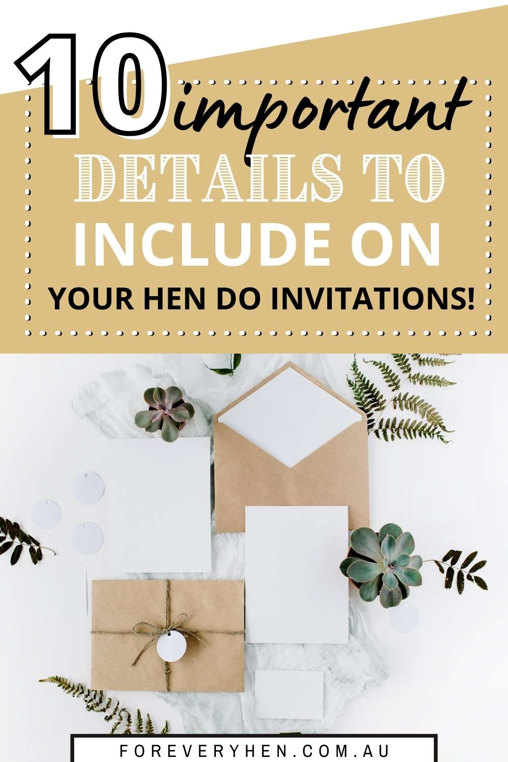Hens Party Invitations