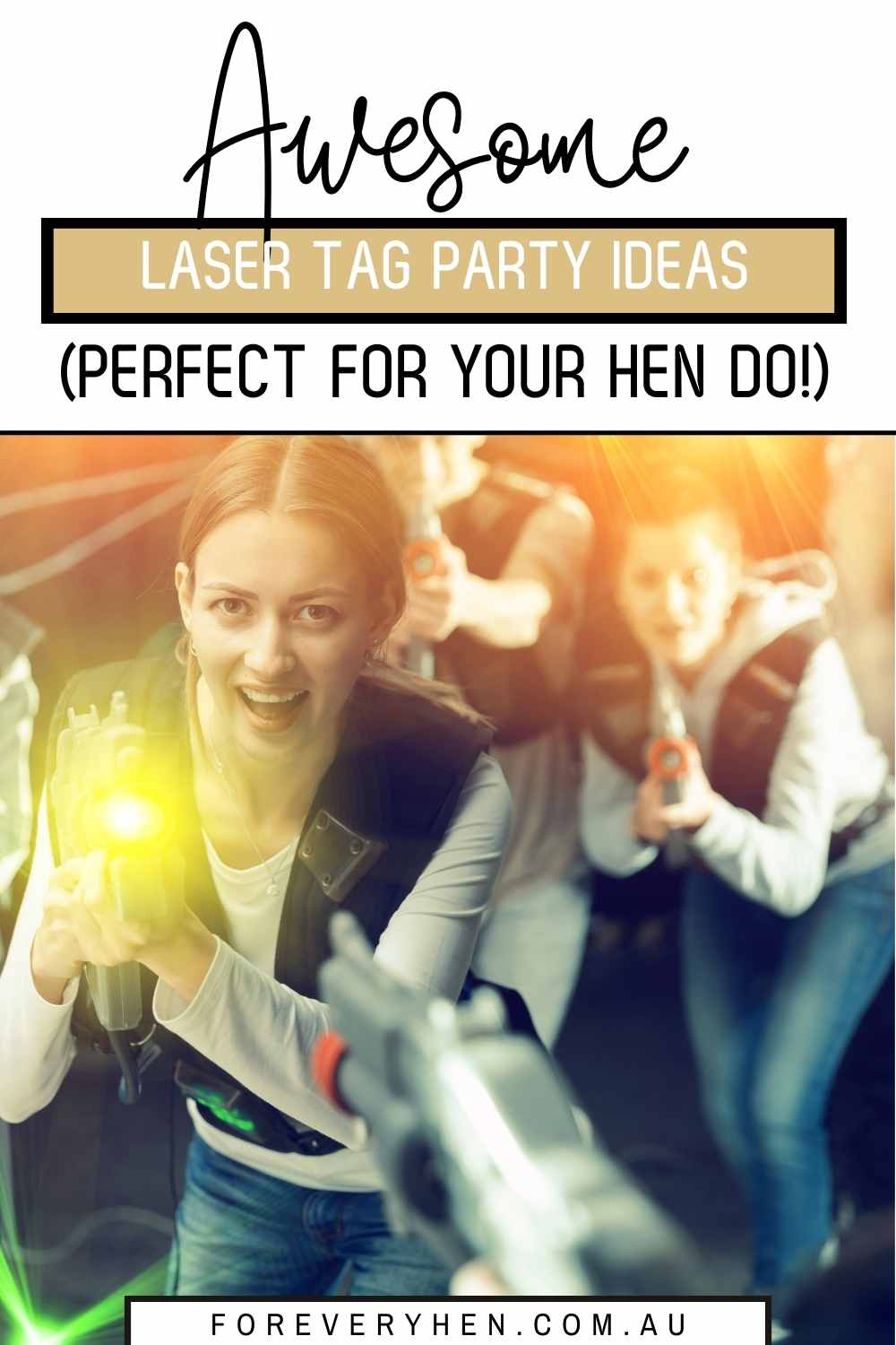 Laser Tag Bachelorette Party