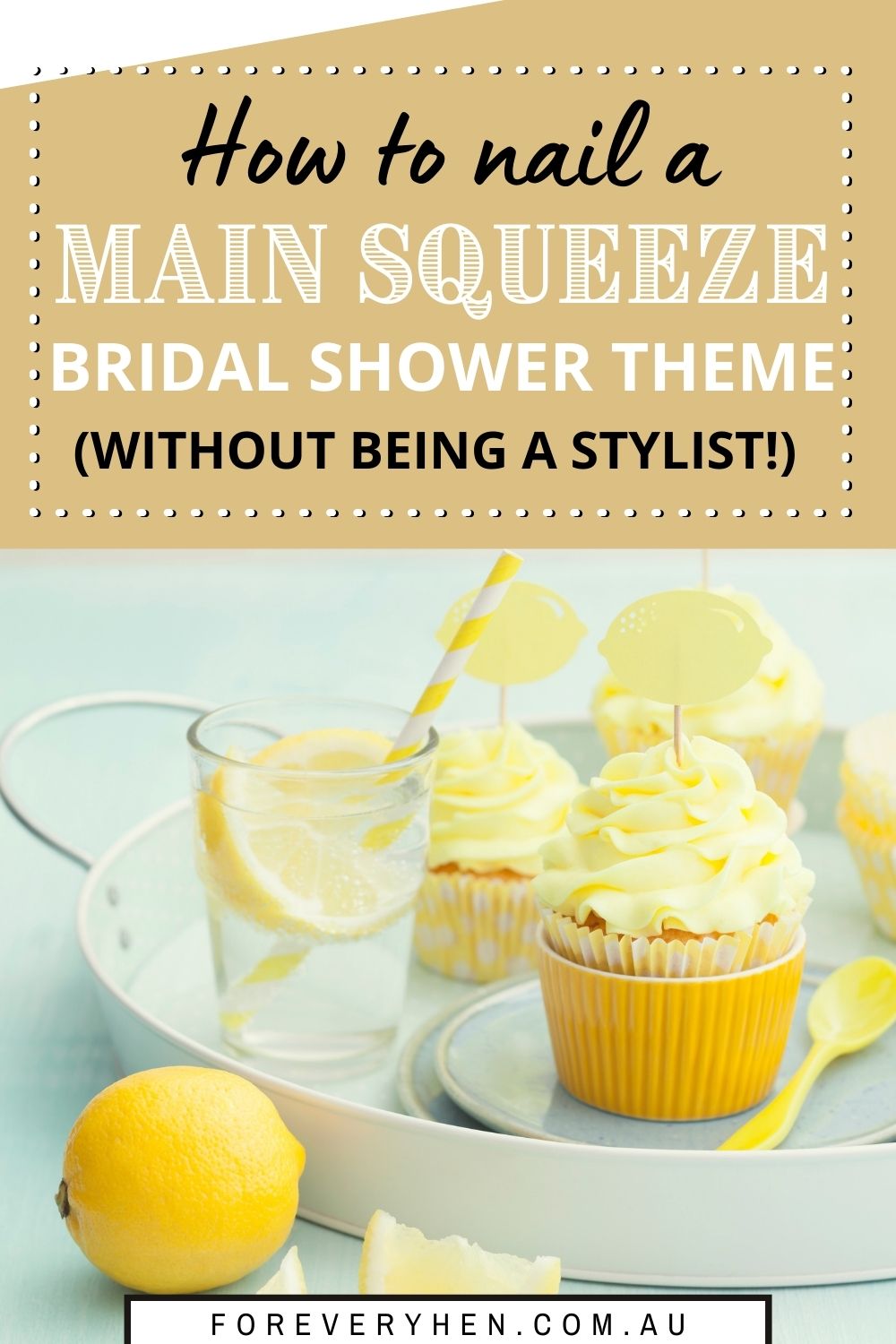 Main Squeeze Bridal Shower Theme