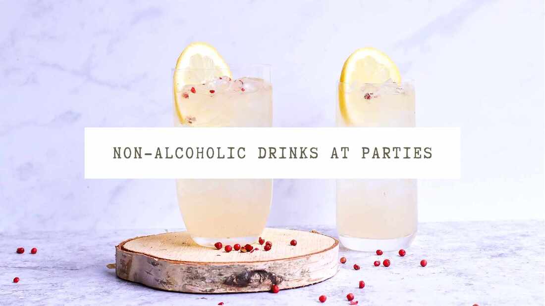 Non alcoholic drinks at parties