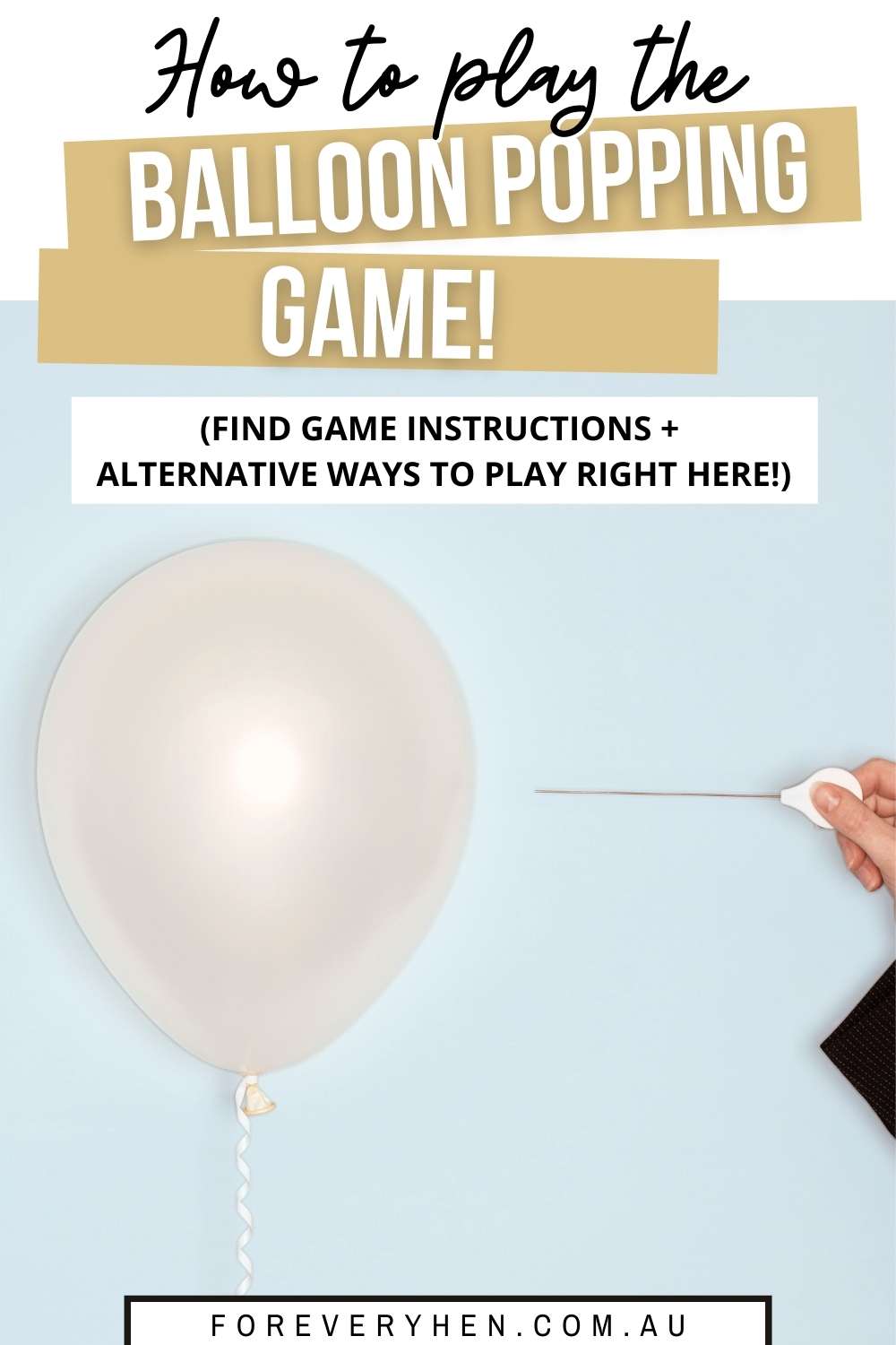 Balloon Pop Game Pinterest