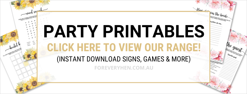 Printables to Pair With GoBoat Melbourne
