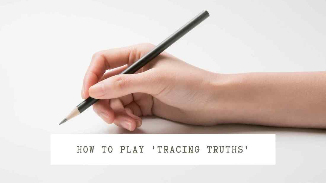 Hens night game idea - tracing truths!