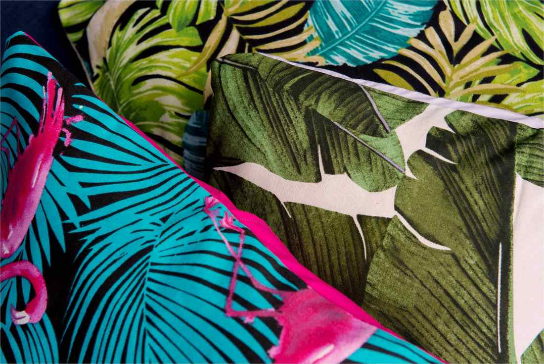 Tropical cushions