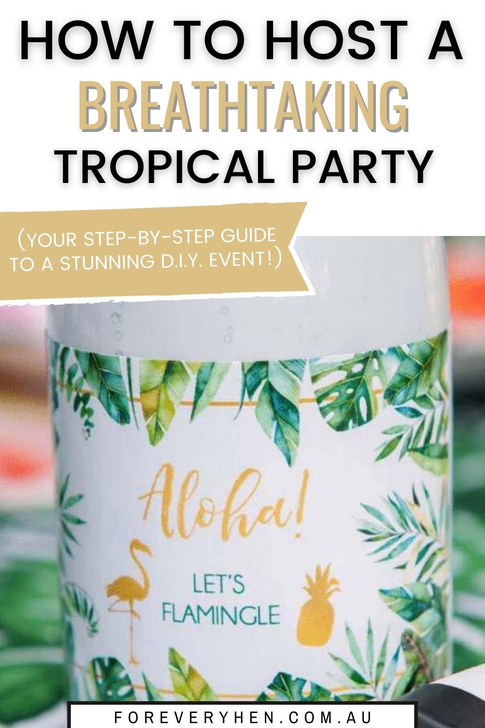Tropical Picnic Party Pinterest