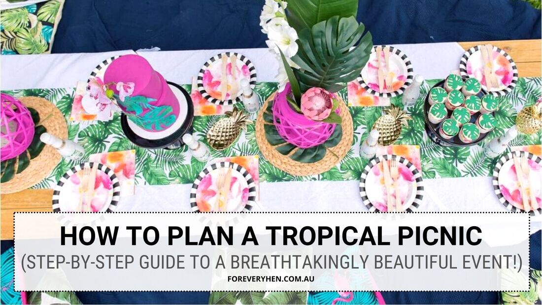 How to create a stunning tropical themed party
