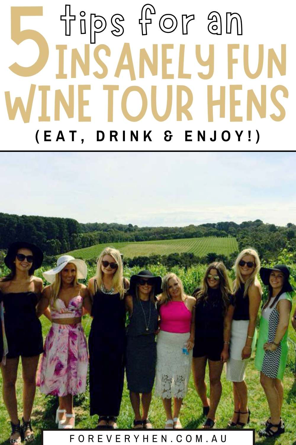 Wine Tour Hens Party Pinterest
